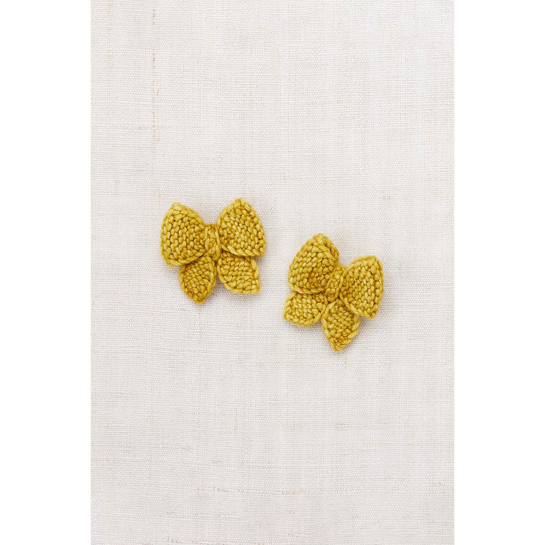 Misha and Puff Citron Baby Puff Bow Set