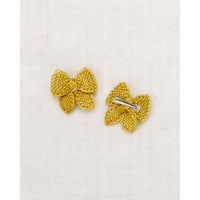 Misha and Puff  Citron Baby Puff Bow Set
