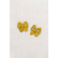 Misha and Puff Citron Baby Puff Bow Set