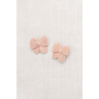 Misha and Puff Faded Rose Baby Puff Bow Set