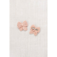 Misha and Puff Faded Rose Baby Puff Bow Set