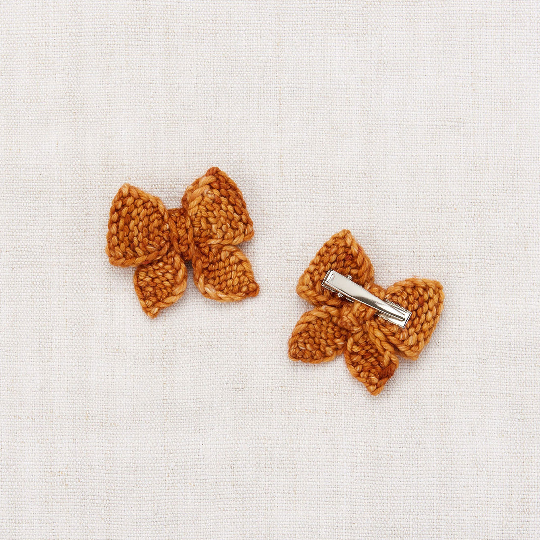 Misha and Puff Baby Puff Bow Set - Fox