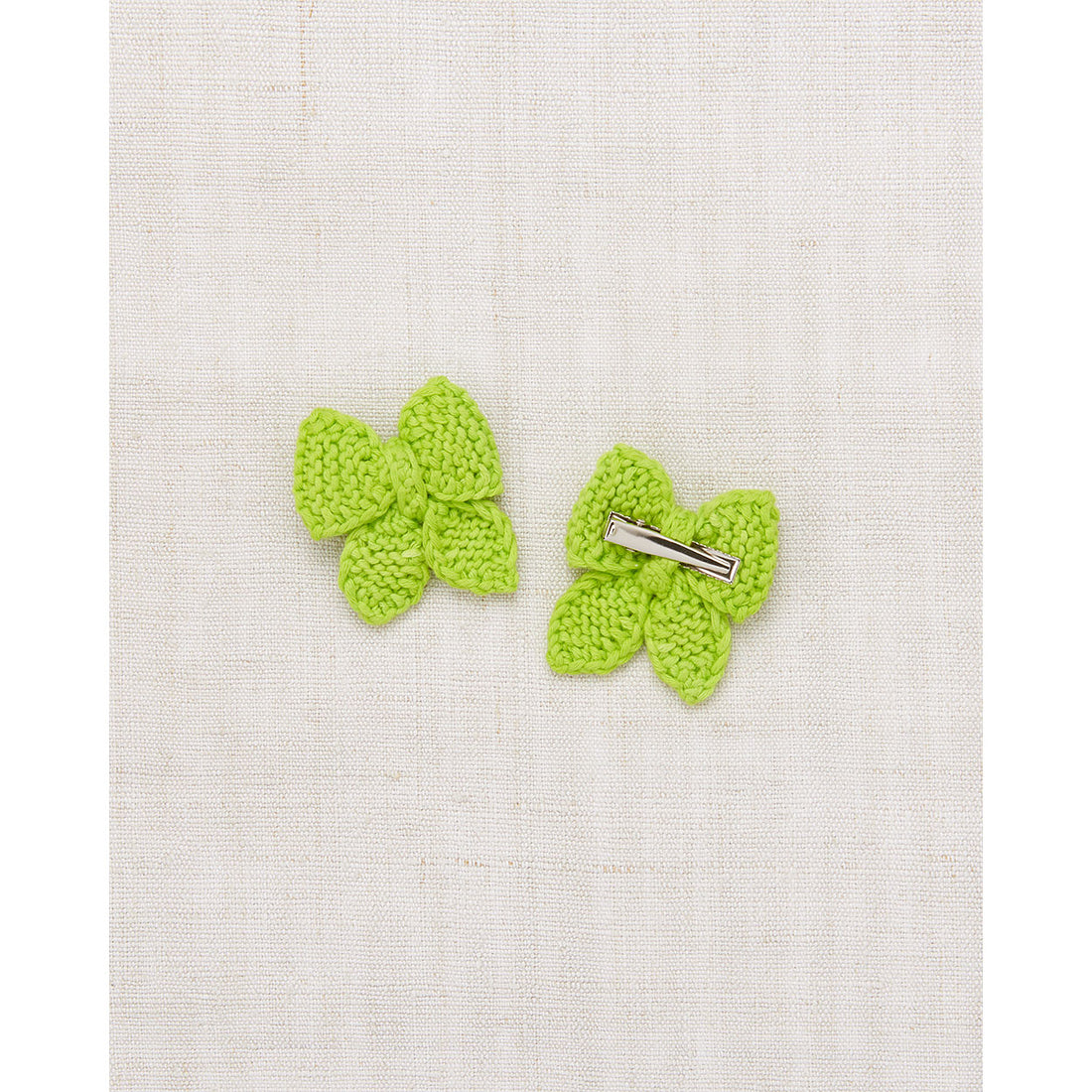 Misha and Puff Peridot Baby Puff Bow Set