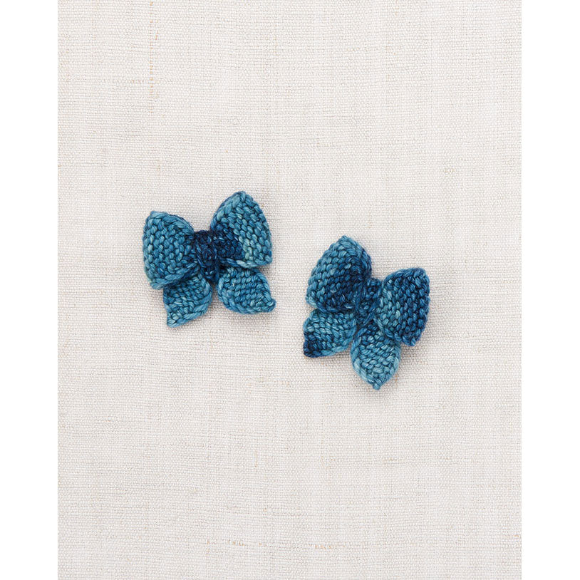 Misha and Puff  Ocean Space Dye Baby Puff Bow Set