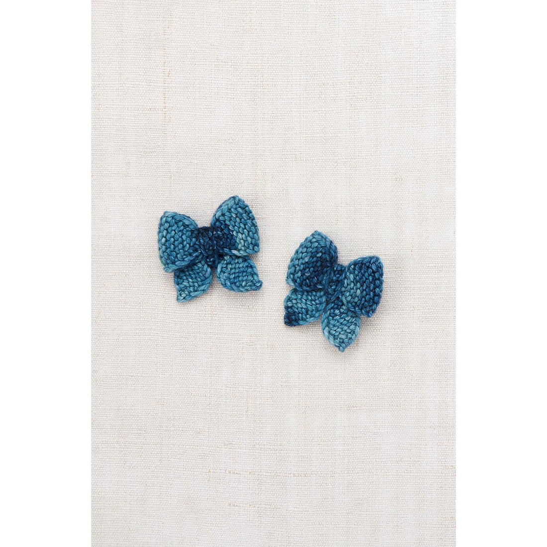 Misha and Puff Ocean Space Dye Baby Puff Bow Set
