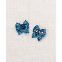 Misha and Puff  Ocean Space Dye Baby Puff Bow Set