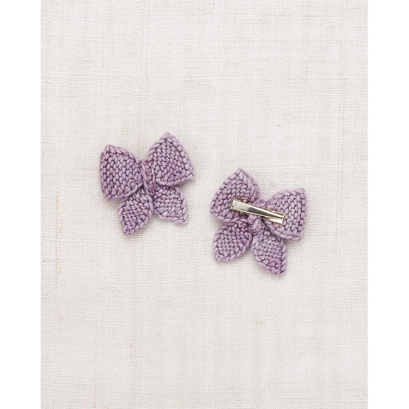 Misha and Puff Periwinkle Baby Puff Bow Set