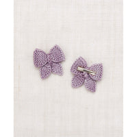 Misha and Puff Periwinkle Baby Puff Bow Set
