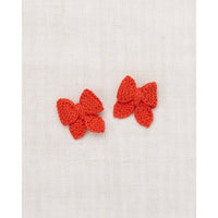 Misha and Puff Persimmon Baby Puff Bow Set