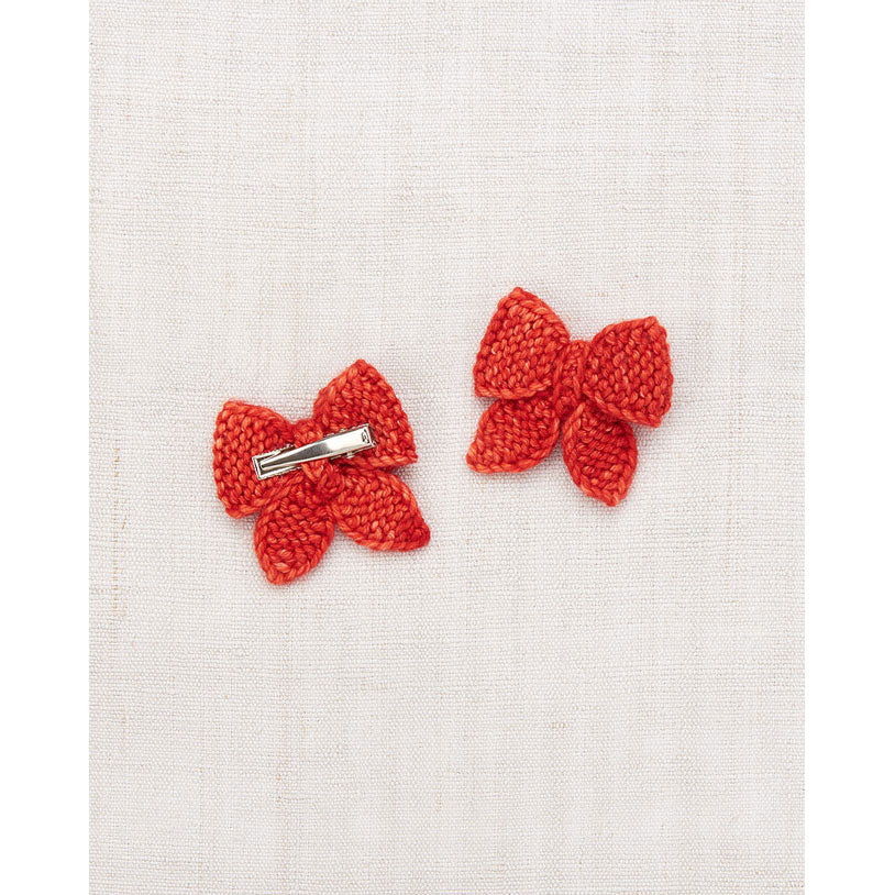 Misha and Puff Red Flame Baby Puff Bow Set