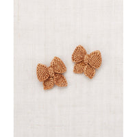 Misha and Puff  Rose Gold Baby Puff Bow Set