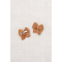 Misha and Puff Rose Gold Baby Puff Bow Set