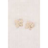 Misha and Puff Snowglobe Confetti Baby Puff Bow Set