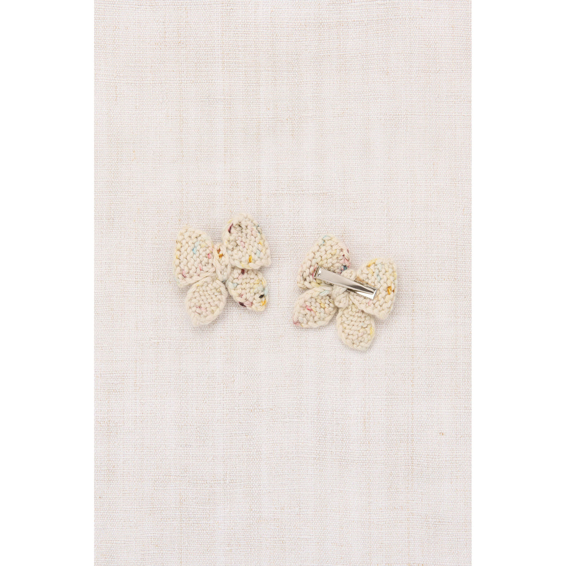 Misha and Puff Snowglobe Confetti Baby Puff Bow Set