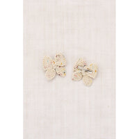Misha and Puff Snowglobe Confetti Baby Puff Bow Set