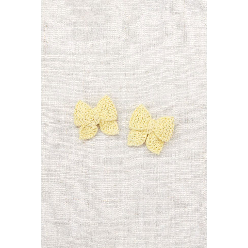 Misha and Puff Vintage Yellow Baby Puff Bow Set
