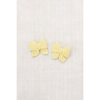 Misha and Puff Vintage Yellow Baby Puff Bow Set