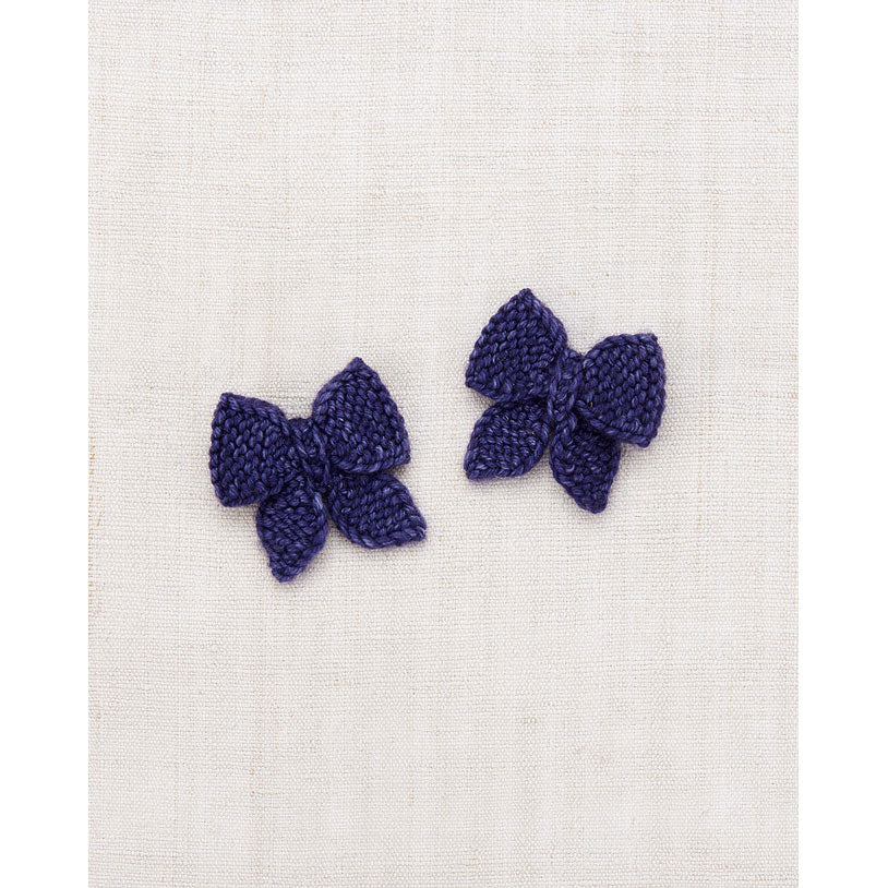 Misha and Puff Violet Baby Puff Bow Set