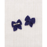 Misha and Puff Violet Baby Puff Bow Set