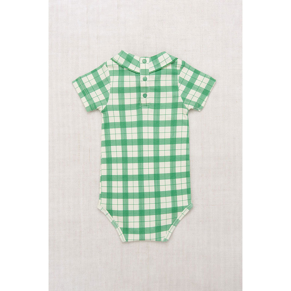 Misha and Puff String Piazza Short Sleeve Scout Onesie