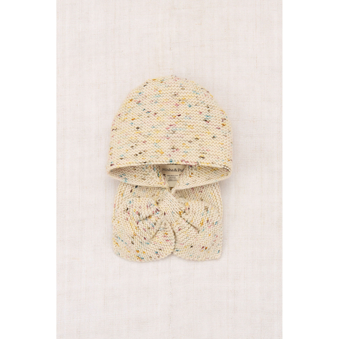 Misha and Puff Snowglobe Confetti Baby Sledding Hood – Ladida