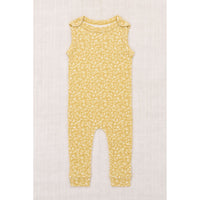 Misha and Puff Root Bunny Meadow Baby Snap Overall