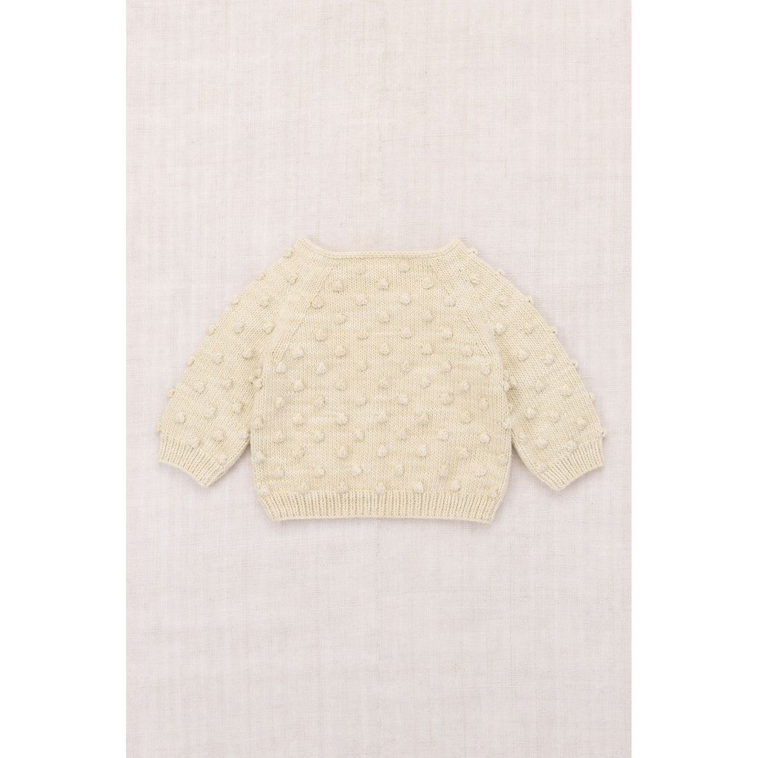Misha and Puff Marzipan Baby Summer Popcorn Sweater
