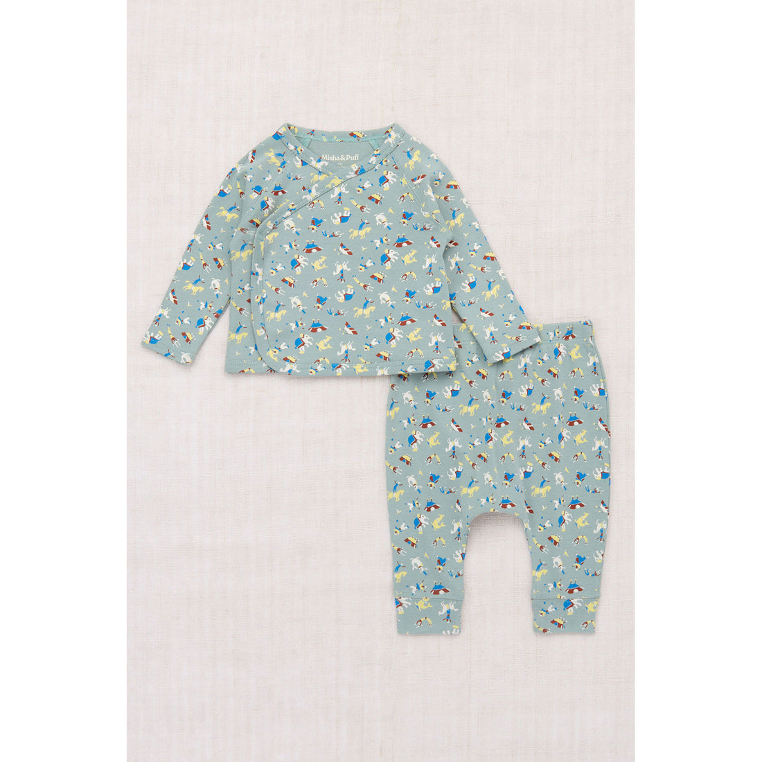 Misha and Puff Overcast Circus Baby Wrap Set