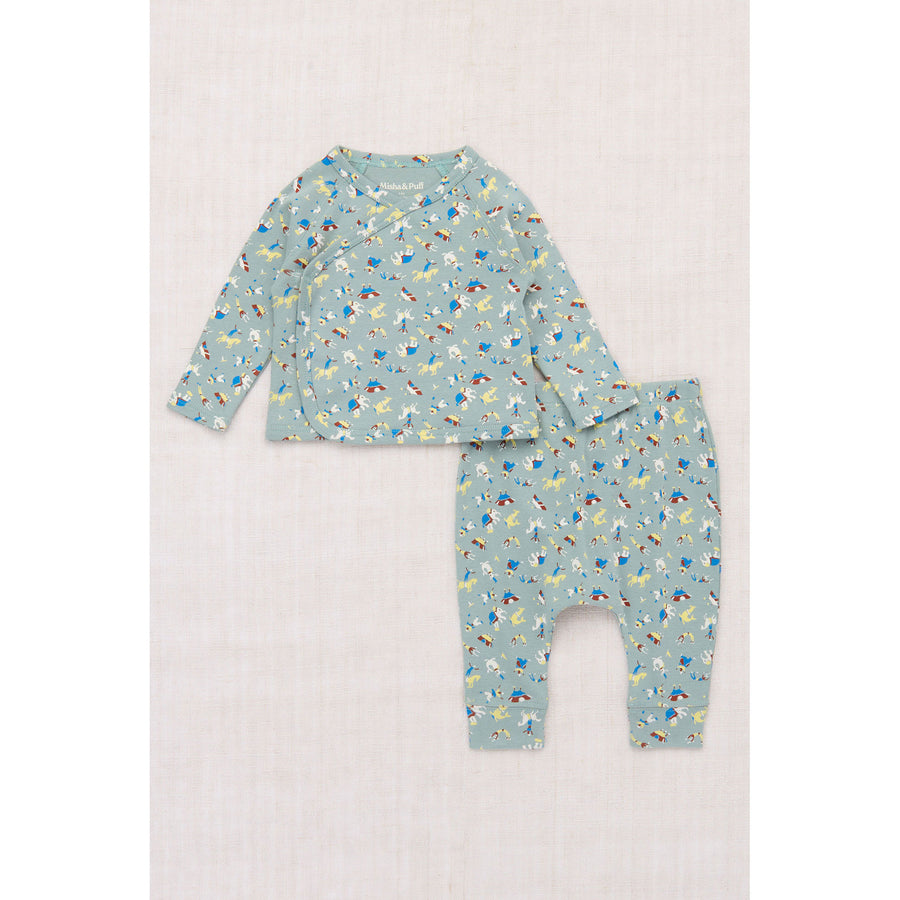 Misha and Puff Overcast Circus Baby Wrap Set