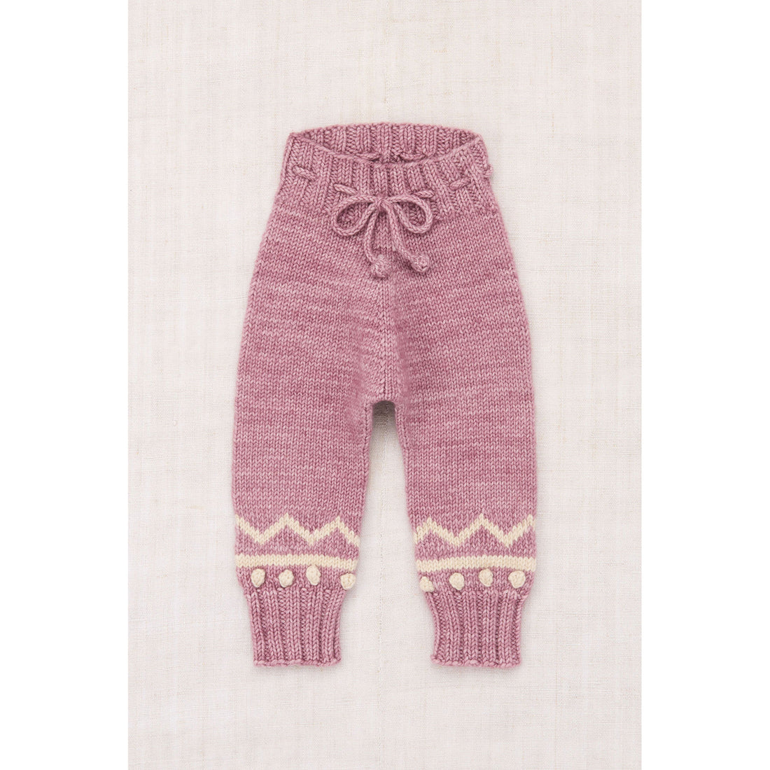 Misha and Puff Antique Rose Baby Zig Zag Snowy Day Legging