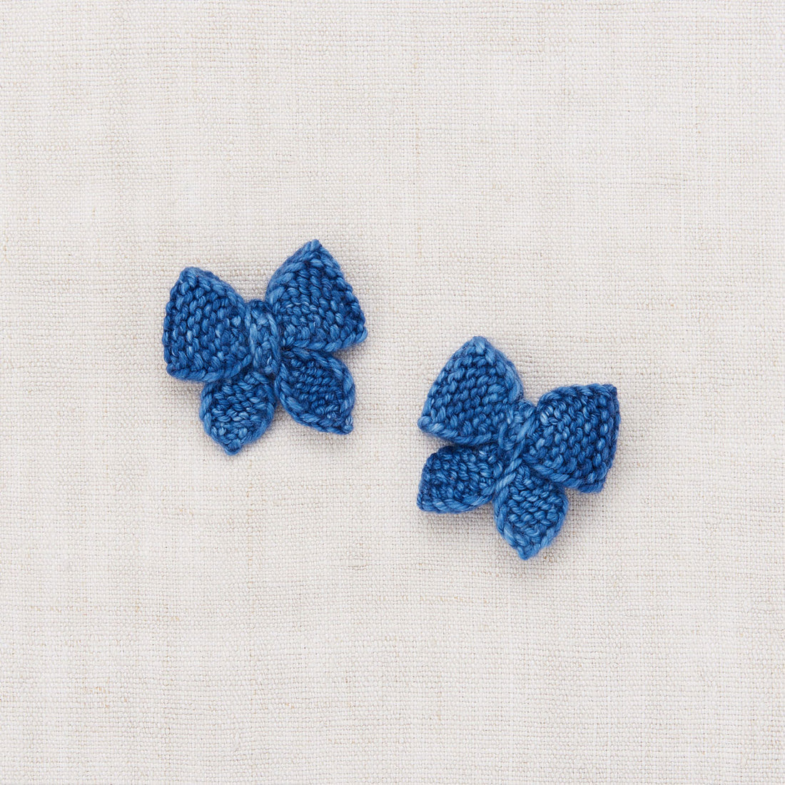 Misha and Puff Baby Puff Bow Set - Blueberry