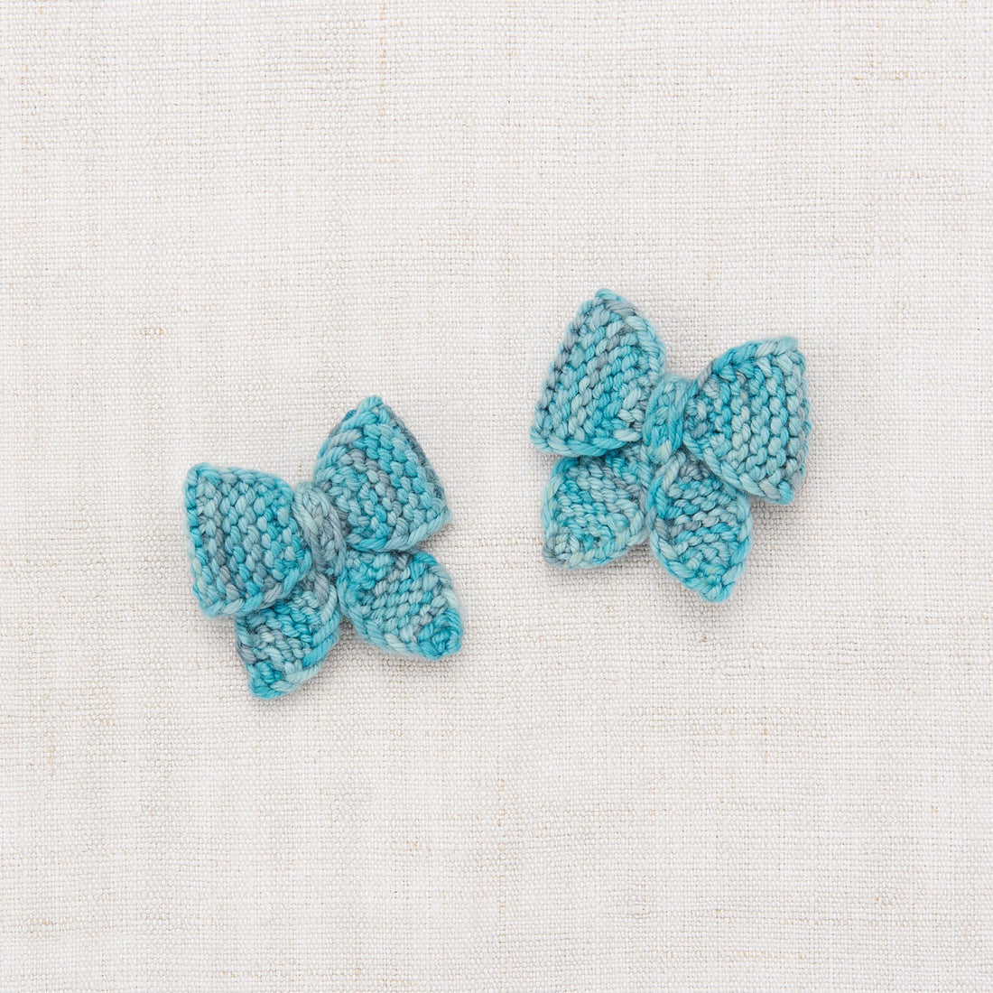 Misha and Puff Baby Puff Bow Set - Lake