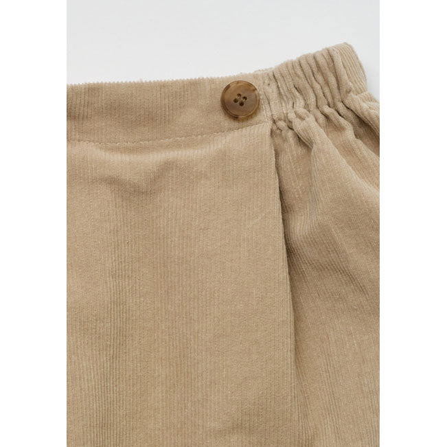 Louisiella Beige Baby Ganaelle Corduroy Bloomer