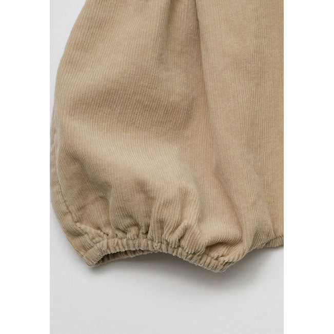 Louisiella Beige Baby Ganaelle Corduroy Bloomer