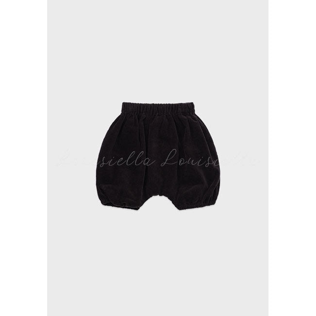 Louisiella Charcoal Baby Ganaelle Corduroy Bloomer