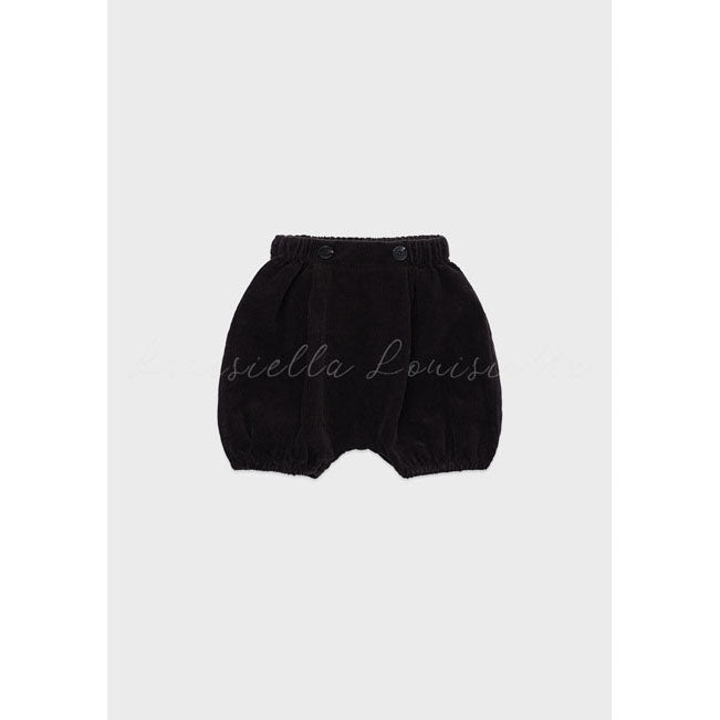 Louisiella Charcoal Baby Ganaelle Corduroy Bloomer