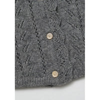 Louisiella Gray Baby Abbie Knit Cardigan