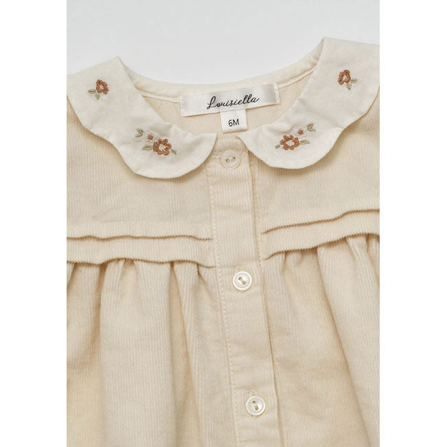 Louisiella Baby Arabella Corduroy Dress