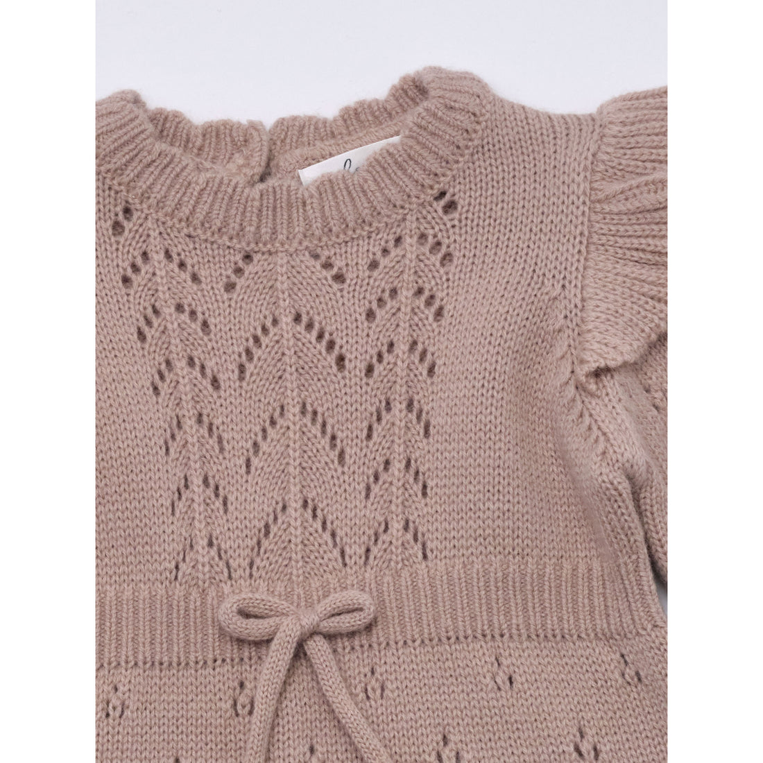 Louisiella Indee Pink Baby Lena Knit Romper