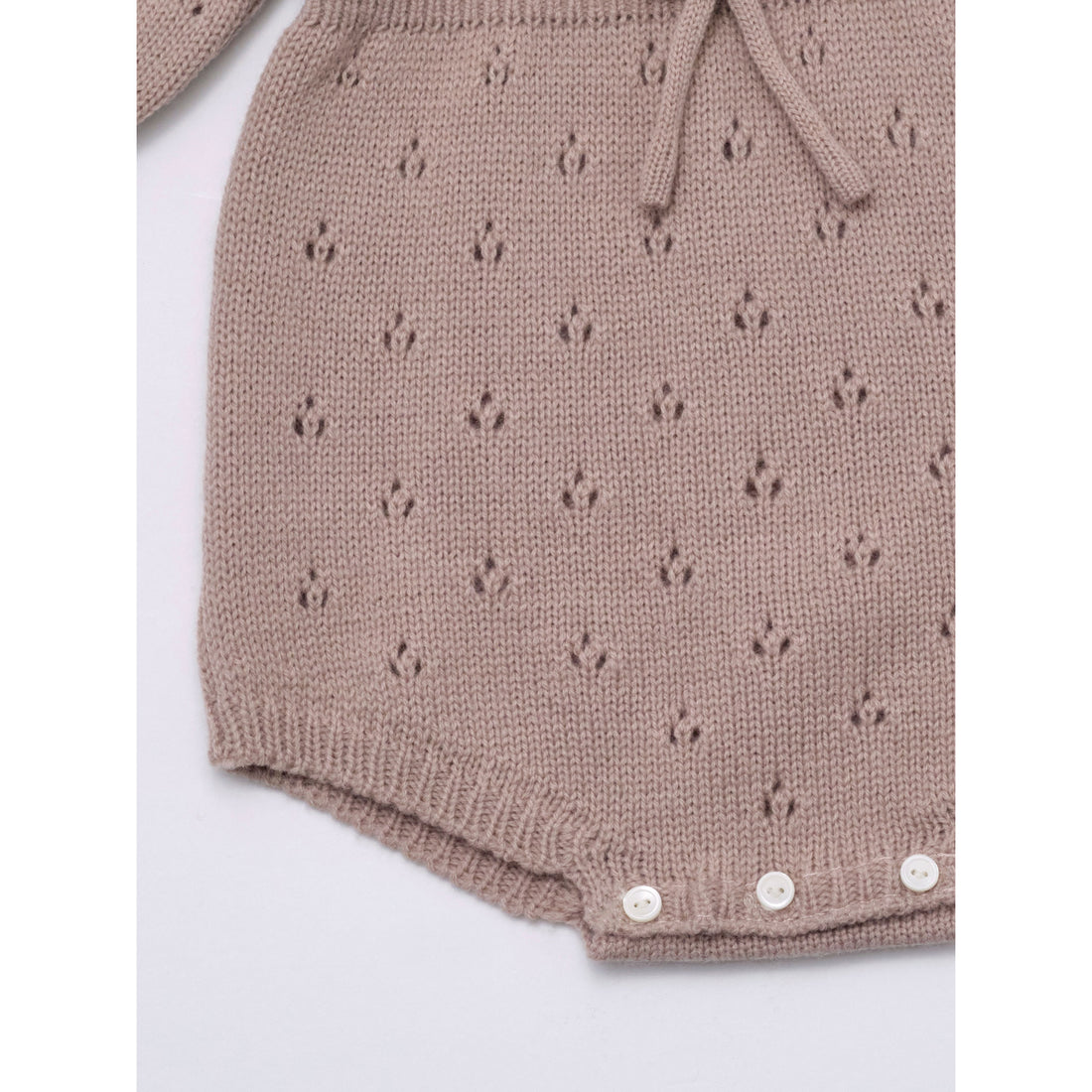 Louisiella Indee Pink Baby Lena Knit Romper