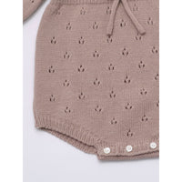 Louisiella Indee Pink Baby Lena Knit Romper