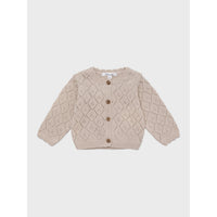 Louisiella Beige Baby Perry Knit Cardigan