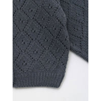 Louisiella Navy Baby Perry Knit Cardigan