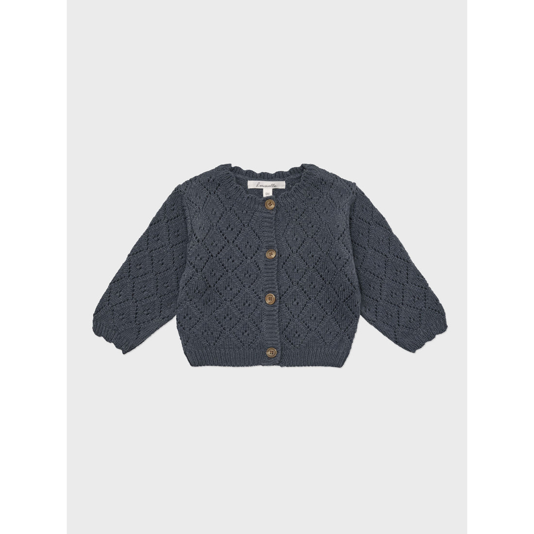 Louisiella Navy Baby Perry Knit Cardigan