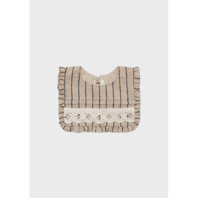 Louisiella Mocha Bib