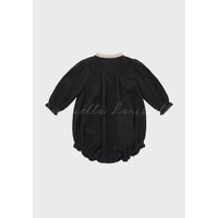Louisiella Baby Noir Corduroy Romper