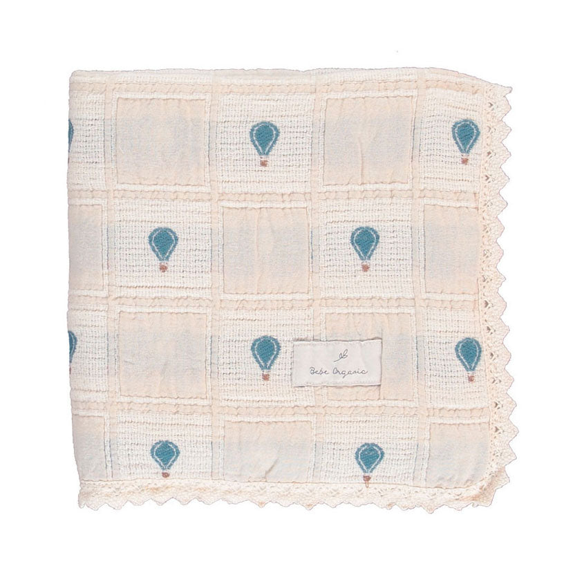 Bebe Organic Sand Balloon Patchwork Blanket