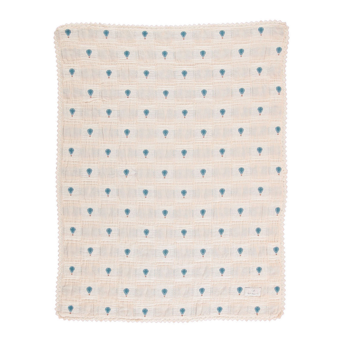 Bebe Organic Sand Balloon Patchwork Blanket