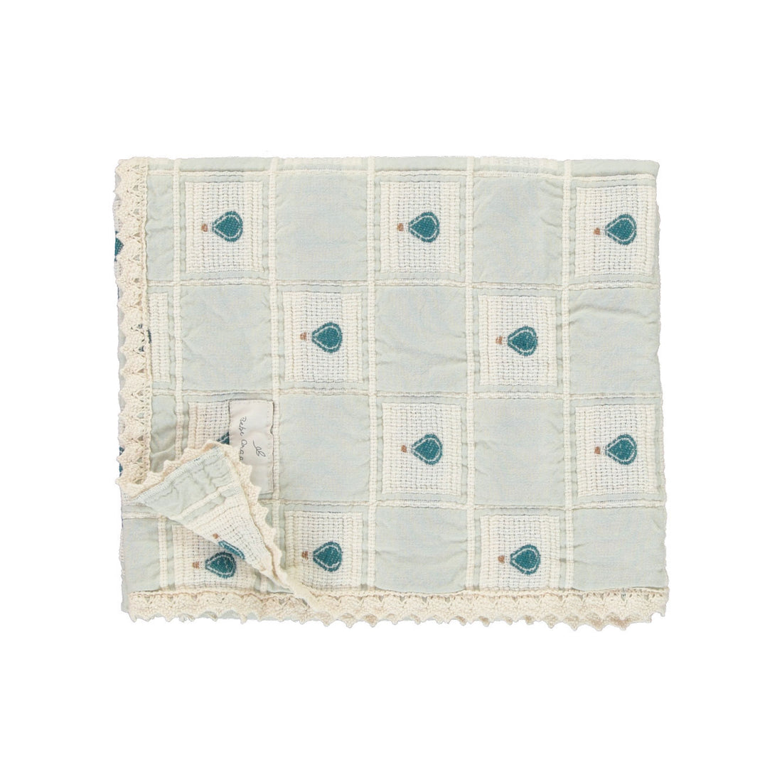 Bebe Organic Balloon Patchwork Balloon Blanket