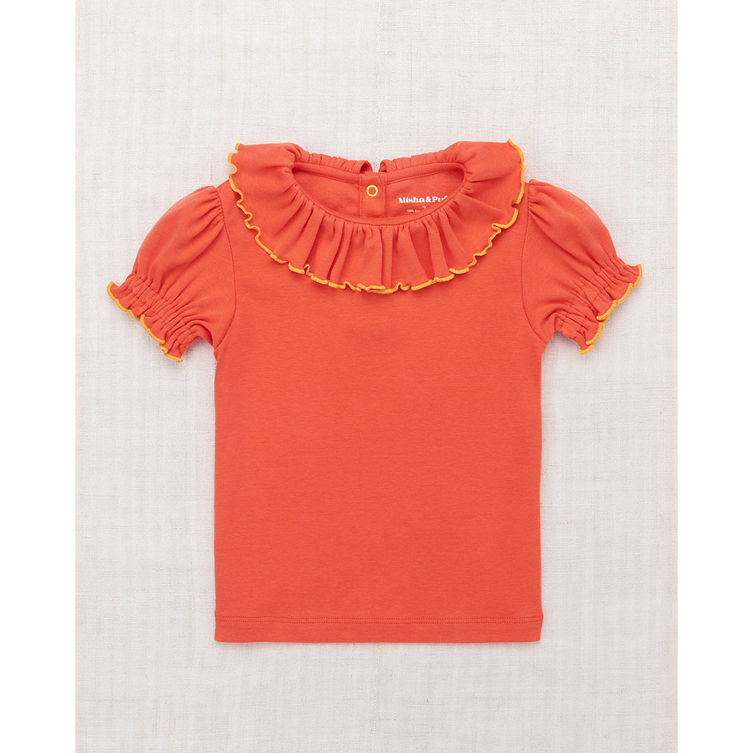 Misha and Puff Persimmon Balloon Sleeve Paloma Tee
